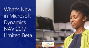 de Dynamics NAV 2017 versión Beta